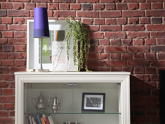 Raum mit Brick Ladrillo Old British