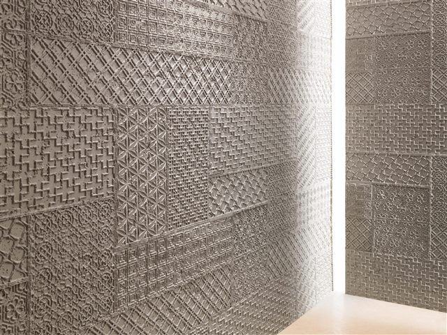 Raum mit Cement Geométrico